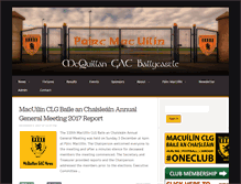 Tablet Screenshot of mcquillangac.com
